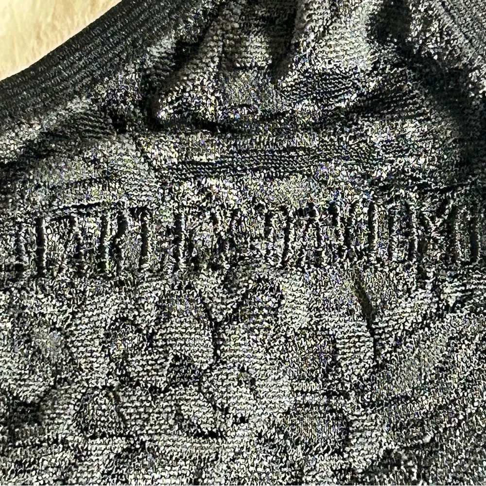 Harley-Davidson Women’s Black Lace Spaghetti Strap Floral Camisole Size Large - Picture 3 of 8